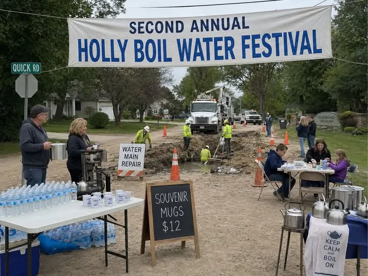 Placeholder Battle Alley Bugle artwork; replace with a description of the Second Annual Boil Water Festival story image