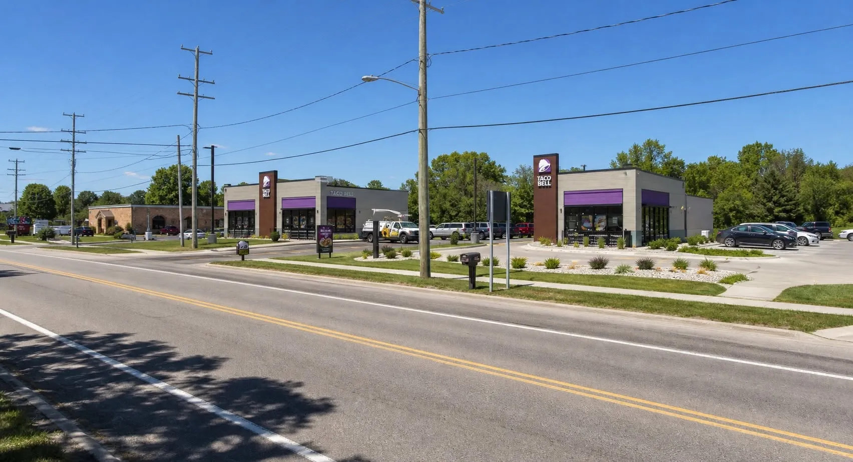 Placeholder Battle Alley Bugle artwork; replace with a description of the second Taco Bell replacing the former Wendy’s story image